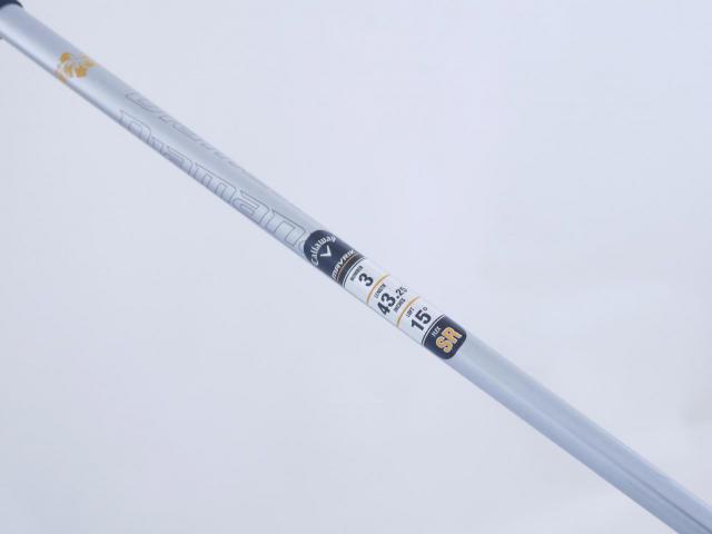 Fairway Wood : callaway : หัวไม้ 3 Callaway Mavrik (ออกปี 2020 Japan Spec.) Loft 15 ก้าน Mitsubishi Diamana 50 Flex SR