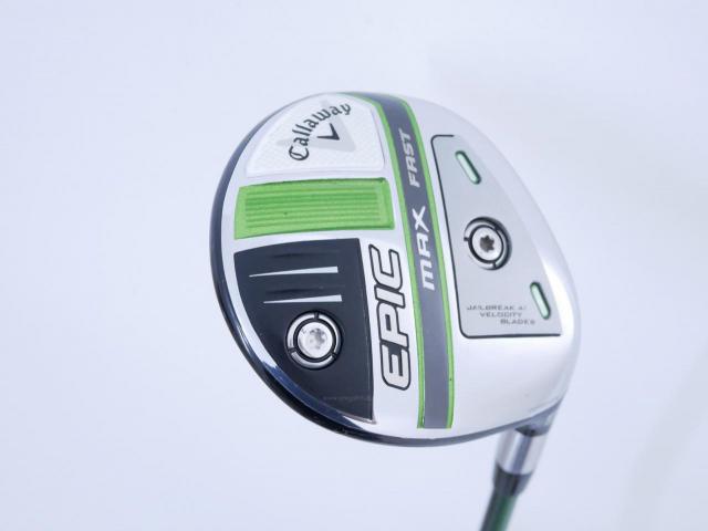 Fairway Wood : callaway : หัวไม้ 5 Callaway EPIC MAX FAST (รุ่นปี 2021) Loft 18 ก้าน Fujikura Speeder Evolution Flex SR