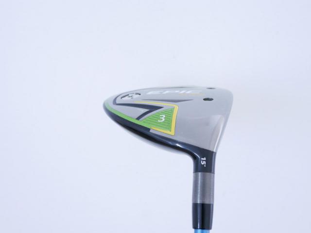 Fairway Wood : callaway : หัวไม้ 3 Callaway Epic Flash Star (รุ่นปี 2019) Loft 15 ก้าน Fujikura Speeder Evolution V FW 50 Flex S
