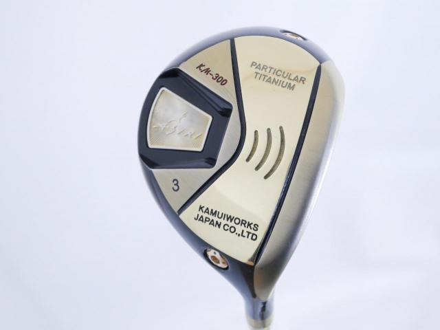 Fairway Wood : Kamui : หัวไม้ 3 Kamuiworks KM-300 (หน้าเด้ง มีสปริงข้างใน หายากมาก) Loft 15 ก้าน Fujikura Double Kick Flex R