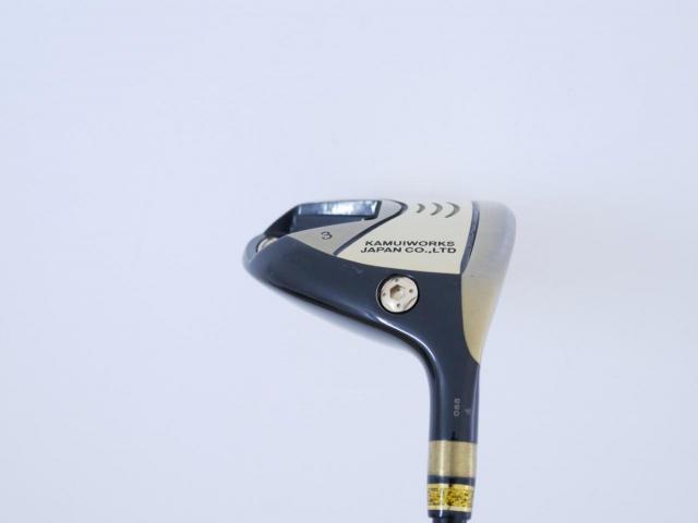 Fairway Wood : Kamui : หัวไม้ 3 Kamuiworks KM-300 (หน้าเด้ง มีสปริงข้างใน หายากมาก) Loft 15 ก้าน Fujikura Double Kick Flex R