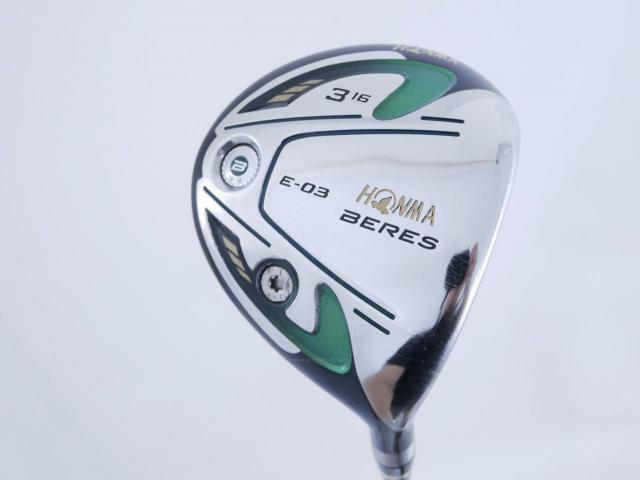 Fairway Wood : Honma : หัวไม้ 3 Honma Beres E-03 (ออกปี 2015 เหมาะกับซีเนียร์) Loft 16 ก้าน ARMRQ 8 (45) Flex R (2 ดาว)
