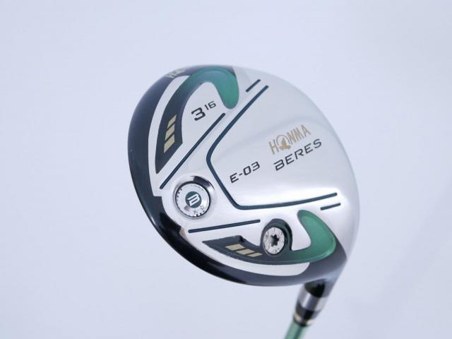 Fairway Wood : Honma : หัวไม้ 3 Honma Beres E-03 (ออกปี 2015 เหมาะกับซีเนียร์) Loft 16 ก้าน ARMRQ 8 (45) Flex R (2 ดาว)