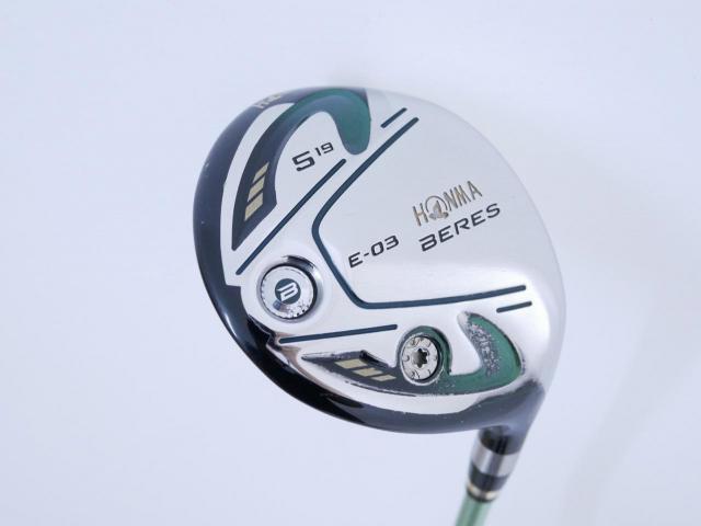 Fairway Wood : Honma : หัวไม้ 5 Honma Beres E-03 (เหมาะกับซีเนียร์) Loft 19 ก้าน ARMRQ 8 (45) Flex R (2 ดาว)
