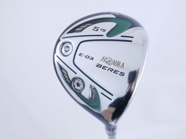 Fairway Wood : Honma : หัวไม้ 5 Honma Beres E-03 (เหมาะกับซีเนียร์) Loft 19 ก้าน ARMRQ 8 (45) Flex R (2 ดาว)