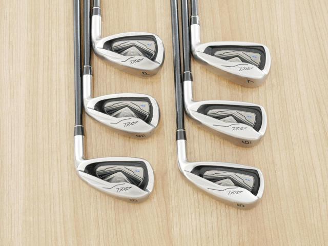 Iron set : Tsuruya : ชุดเหล็ก Tsuruya AXEL XP HM (หน้าเด้ง ตีไกลมากๆ) มีเหล็ก 5-Pw (6 ชิ้น) ก้านกราไฟต์ Flex R