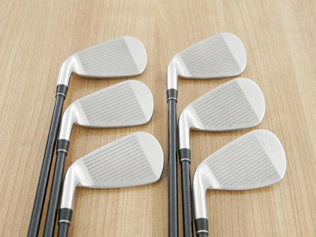 Iron set : Tsuruya : ชุดเหล็ก Tsuruya AXEL XP HM (หน้าเด้ง ตีไกลมากๆ) มีเหล็ก 5-Pw (6 ชิ้น) ก้านกราไฟต์ Flex R