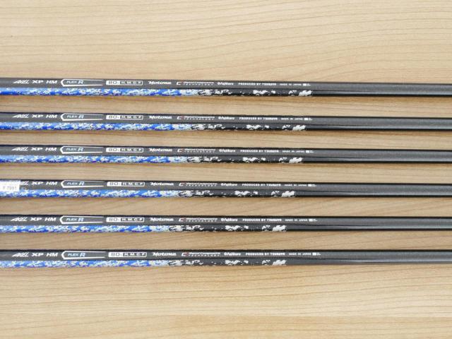 Iron set : Tsuruya : ชุดเหล็ก Tsuruya AXEL XP HM (หน้าเด้ง ตีไกลมากๆ) มีเหล็ก 5-Pw (6 ชิ้น) ก้านกราไฟต์ Flex R
