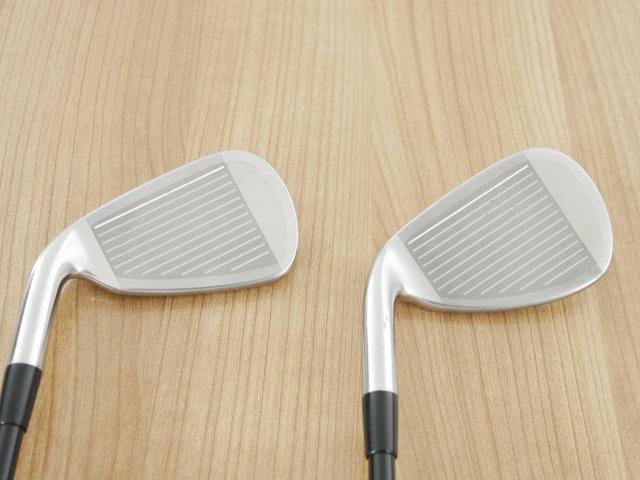 Iron set : Mizuno : ชุดเหล็ก Mizuno JPX EIII SV Titanium (ตัวท้อป ใบใหญ่ที่สุดของ Mizuno ตีง่ายมาก หน้าเด้ง ตีไกล) มีเหล็ก 6-Pw,Aw (6 ชิ้น) ก้านกราไฟต์ Flex R