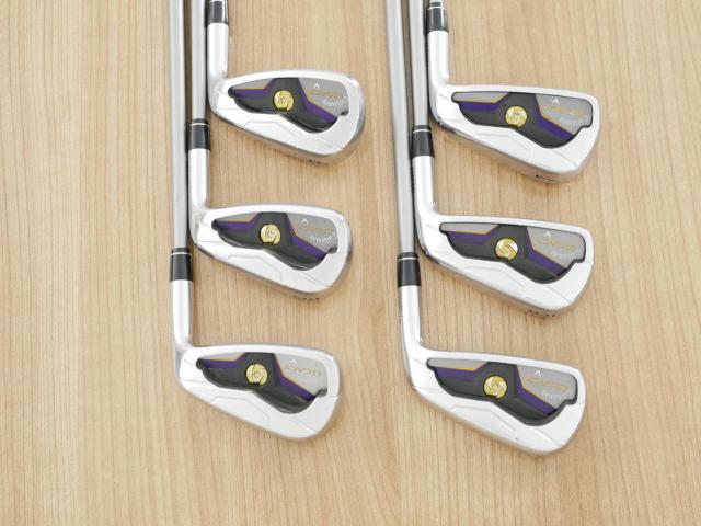 Iron set : Callaway : ชุดเหล็ก Callaway Legacy V (Forged) มีเหล็ก 5-Pw (6 ชิ้น) ก้านกราไฟต์ Flex SR