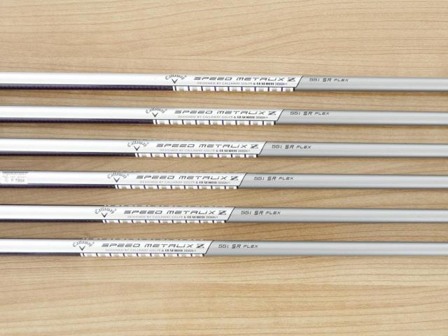 Iron set : Callaway : ชุดเหล็ก Callaway Legacy V (Forged) มีเหล็ก 5-Pw (6 ชิ้น) ก้านกราไฟต์ Flex SR