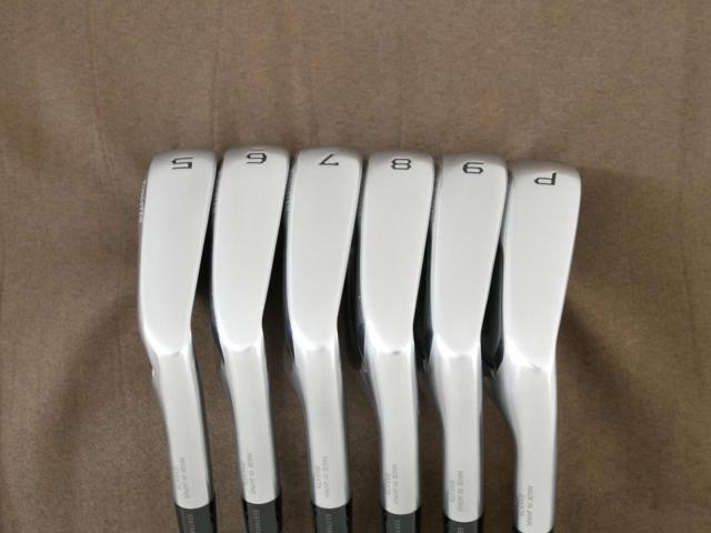 Iron set : Honma : ชุดเหล็ก Honma Tour World TW757P (ออกปี 2022) มีเหล็ก 5-Pw (6 ชิ้น) ก้านเหล็ก NS Pro 950 NEO Flex S