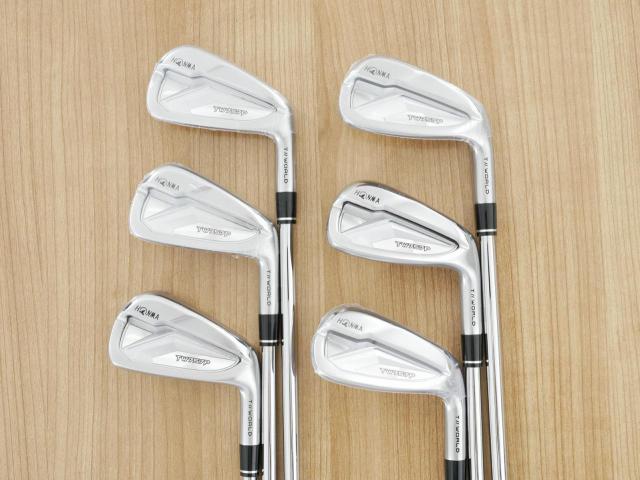 Iron set : Honma : **สภาพเหมือนใหม่** ชุดเหล็ก Honma Tour World TW757P (ออกปี 2022) มีเหล็ก 5-Pw (6 ชิ้น) ก้านเหล็ก NS Pro 950 NEO Flex S