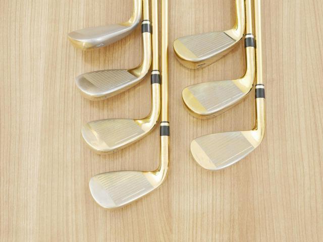 Iron set : Katana : ชุดเหล็ก Katana Voltio IV G Series I Gold (ออกปี 2016) มีเหล็ก 6-Pw,Aw,Sw (ครบเซ็ต 7 ชิ้น เหล็กยาวเป็นกระเทย) ก้านกราไฟต์ Tour AD 400 Flex R