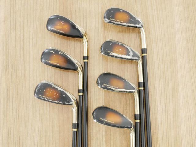 Iron set : Katana : ชุดเหล็กกระเทย Katana Izu Max Sniper มีเหล็ก 7-Pw,Aw,As,Sw (7 ชิ้น เบอร์ 7 ตีระยะเท่าเหล็ก 6 ปกติ) ก้านกราไฟต์ Flex R