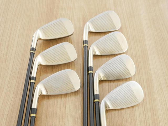 Iron set : Katana : ชุดเหล็กกระเทย Katana Izu Max Sniper มีเหล็ก 7-Pw,Aw,As,Sw (7 ชิ้น เบอร์ 7 ตีระยะเท่าเหล็ก 6 ปกติ) ก้านกราไฟต์ Flex R