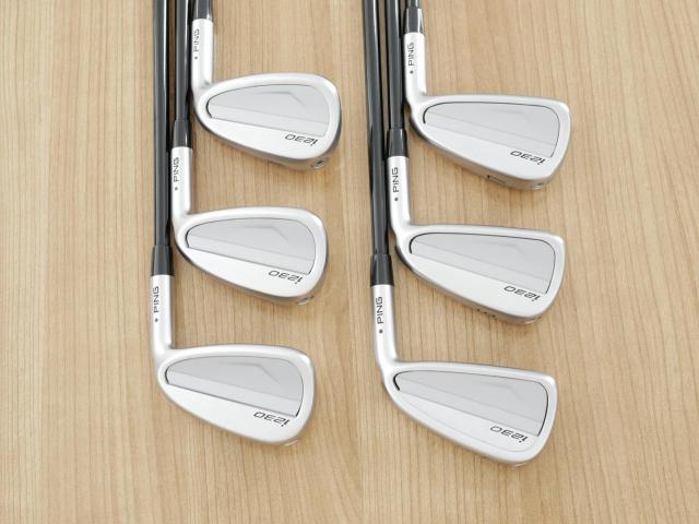 Iron set : Ping : ชุดเหล็ก Ping i230 (ออกปี 2023) มีเหล็ก 5-Pw (6 ชิ้น) ก้านกราไฟต์ Ping ALTA J CB Flex S