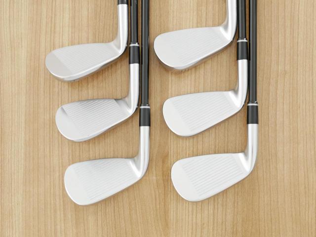 Iron set : PRGR : ชุดเหล็ก PRGR 04 Forged (รุ่นปี 2025 ตีง่าย ไกลมากๆๆ) มีเหล็ก 6-Pw,AW (6 ชิ้น) ก้านกราไฟต์ Fujikura MCI Flex R
