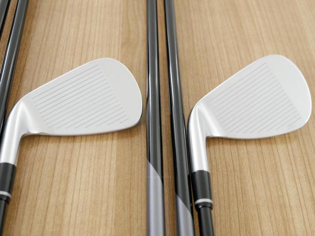Iron set : PRGR : ชุดเหล็ก PRGR 04 Forged (รุ่นปี 2025 ตีง่าย ไกลมากๆๆ) มีเหล็ก 6-Pw,AW (6 ชิ้น) ก้านกราไฟต์ Fujikura MCI Flex R
