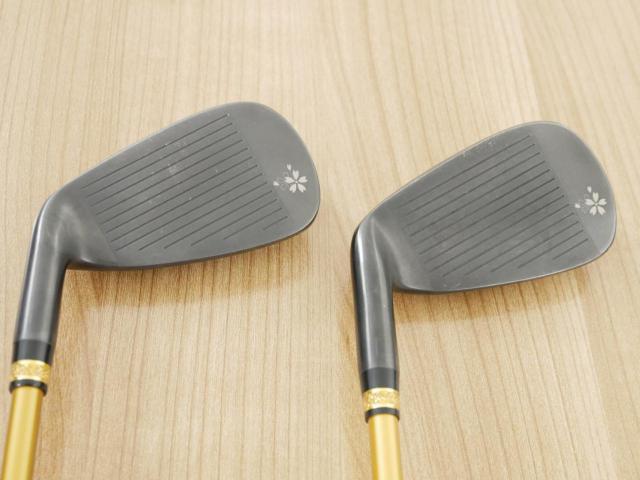Iron set : Other Brand : ชุดเหล็ก Mutsumi Honma Full Titanium (ตีง่าย ไกลมาก) มีเหล็ก 6-Pw (5 ชิ้น) ก้านกราไฟต์ Flex SR
