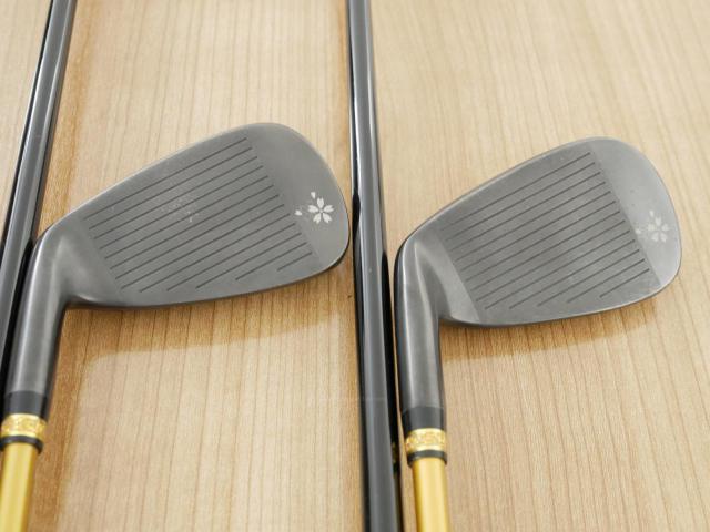 Iron set : Other Brand : ชุดเหล็ก Mutsumi Honma Full Titanium (ตีง่าย ไกลมาก) มีเหล็ก 6-Pw (5 ชิ้น) ก้านกราไฟต์ Flex SR