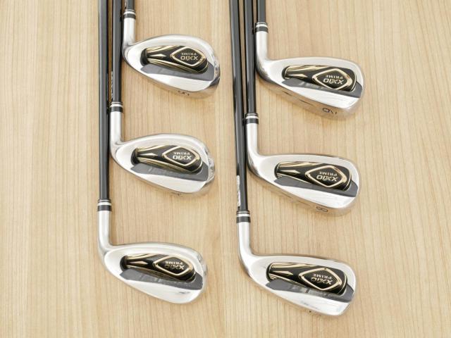 Iron set : XXIO : ชุดเหล็ก XXIO Prime 11 (รุ่นปี 2022 ท๊อปสุด ตีง่าย ไกล) มีเหล็ก 7-Pw,Aw,Sw (6 ชิ้น) ก้านกราไฟต์ SP-1100 Flex R