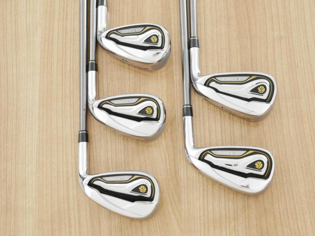 Iron set : Taylormade : ชุดเหล็ก Taylormade Gloire (รุ่นท๊อปสุด Japan Spec. ใบใหญ่ ตีง่าย ไกล) มีเหล็ก 6-Pw (5 ชิ้น) ก้านกราไฟต์ Flex S