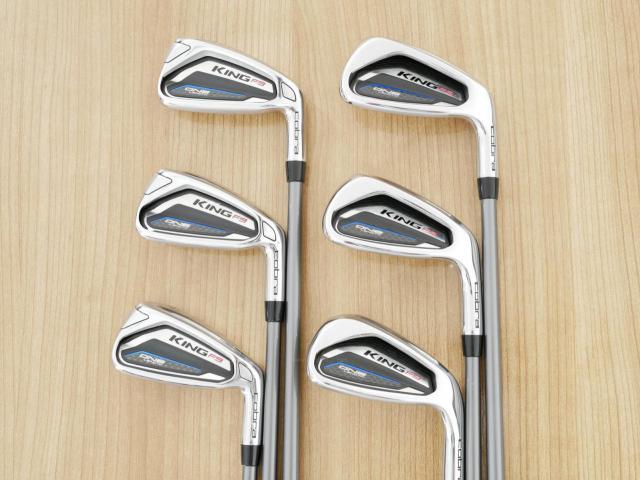 Iron set : Other Brand : ชุดเหล็ก Cobra King F9 One Length (ตวามยาวเท่ากันหมด) มีเหล็ก 5-Pw (6 ชิ้น) ก้านกราไฟต์ Fujikura Speeder Evolution Flex R