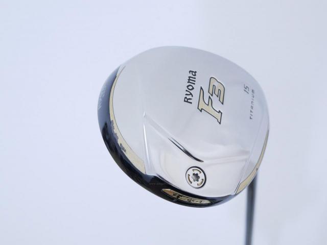 Fairway Wood : Other Brand : **มีบุบ** หัวไม้ 3 Ryoma F Titanium (รุ่นปี 2019 ไกลมากๆ) Loft 15 ก้าน Tour AD RF2 Flex SR