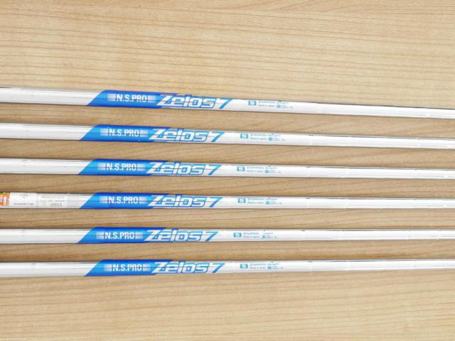 Iron set : Callaway : ชุดเหล็ก Callaway APEX DCB Forged (ปี 2022) มีเหล็ก 5-Pw (6 ชิ้น) ก้านเหล็ก NS Pro ZELOS 7 Flex S
