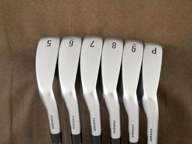 Iron set : Callaway : ชุดเหล็ก Callaway APEX DCB Forged (ปี 2022) มีเหล็ก 5-Pw (6 ชิ้น) ก้านเหล็ก NS Pro ZELOS 7 Flex S