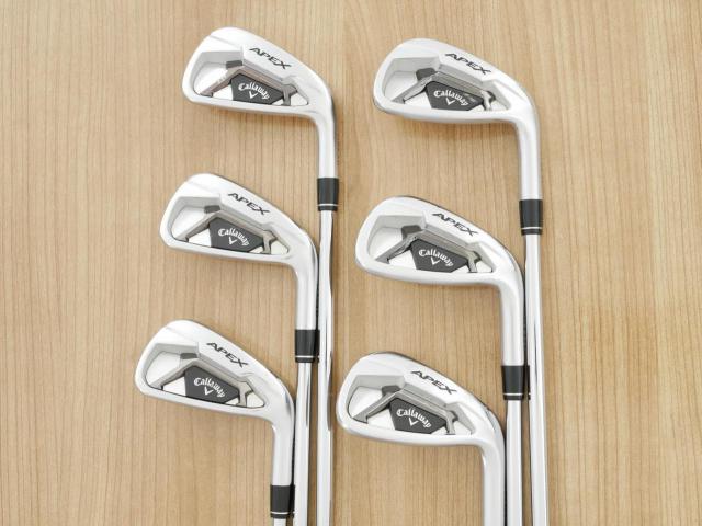 Iron set : Callaway : ชุดเหล็ก Callaway APEX Forged (รุ่นปี 2022) มีเหล็ก 5-Pw (6 ชิ้น) ก้านเหล็ก NS Pro 950 NEO Flex S