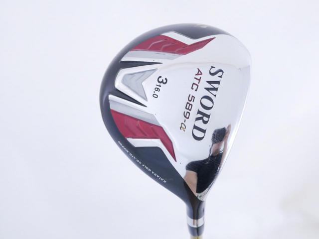 Fairway Wood : Katana : หัวไม้ 3 Katana Sword ATC-589a (ปี 2015) Loft 16 ก้าน Speeder 589 Flex R