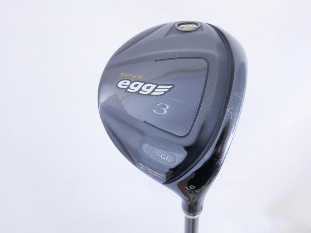 Fairway Wood : PRGR : หัวไม้ 3 PRGR Super Egg (หน้าเด้งเกินกฏ COR 0.84 ออกปี 2018 หายากมาก) Loft 16 Flex R (M-37)