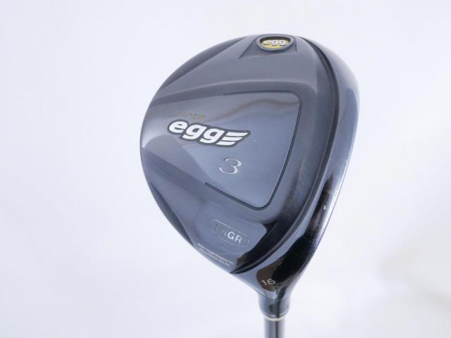 Fairway Wood : PRGR : หัวไม้ 3 PRGR Super Egg (หน้าเด้งเกินกฏ COR 0.84 ออกปี 2018 หายากมาก) Loft 16 Flex SR (M-40)