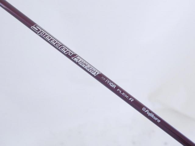 Fairway Wood : PRGR : หัวไม้ 5 PRGR RS Red (ปี 2021) Loft 17 ก้าน Fujikura Speeder Evolution Flex R