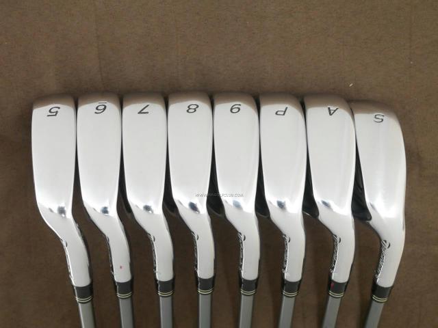Iron set : Taylormade : ชุดเหล็ก Taylormade Rac CGB (ใบใหญ่ ตีง่าย) มีเหล็ก 5-Pw,Aw,Sw (8 ชิ้น) ก้านกราไฟต์ Flex R