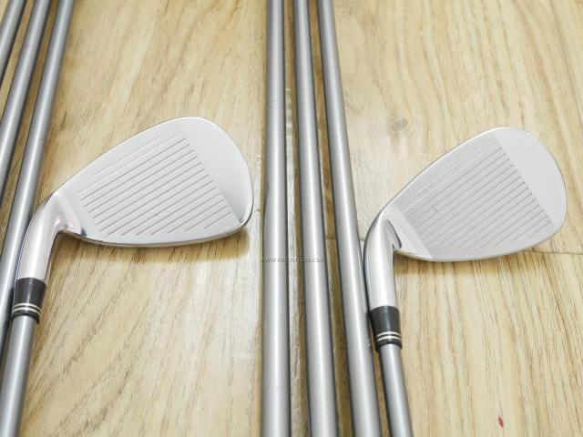 Iron set : Taylormade : ชุดเหล็ก Taylormade Rac CGB (ใบใหญ่ ตีง่าย) มีเหล็ก 5-Pw,Aw,Sw (8 ชิ้น) ก้านกราไฟต์ Flex R