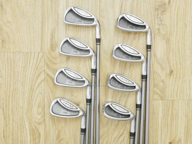 Iron set : Taylormade : ชุดเหล็ก Taylormade Rac CGB (ใบใหญ่ ตีง่าย) มีเหล็ก 5-Pw,Aw,Sw (8 ชิ้น) ก้านกราไฟต์ Flex R