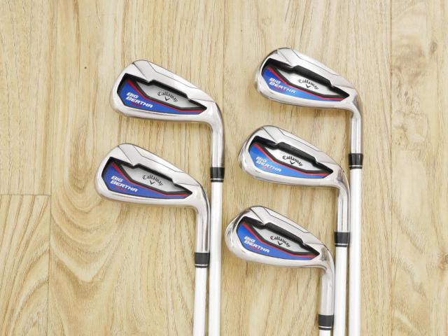 Iron set : Callaway : ชุดเหล็ก Callaway Big Bertha Beta (ใบใหญ่ ตีง่ายมาก) มีเหล็ก 6-Pw (5 ชิ้น) ก้านกราไฟต์ Fujikura Air Speeder Flex SR