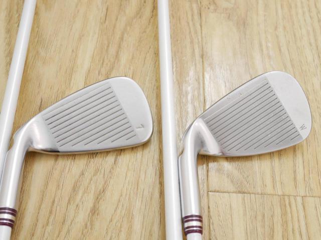 Lady club : All : ชุดเหล็ก Ping G Le2 (ปี 2021 Japan Spec. ใบใหญ่ ตีง่ายมาก) มีเหล็ก 6-Pw,Aw,Sw (7 ชิ้น) ก้านกราไฟต์ Ping ULT 240 Flex L