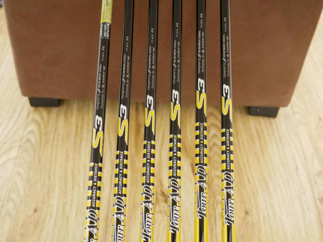 Iron set : Other Brand : ชุดเหล็ก Cobra S3 มีเหล็ก 5-Pw (6 ชิ้น) ก้านกราไฟต์ Tour AD Flex R