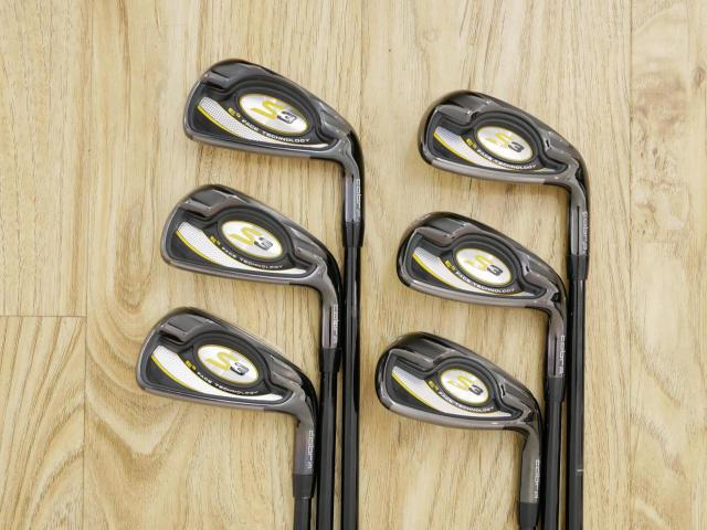 Iron set : Other Brand : ชุดเหล็ก Cobra S3 มีเหล็ก 5-Pw (6 ชิ้น) ก้านกราไฟต์ Tour AD Flex R