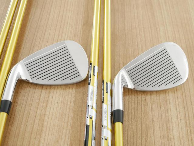 Iron set : Katana : ชุดเหล็ก Katana Sword ATC-589a (หน้าเด้ง) มีเหล็ก 6-Pw,Aw,Sw (7 ชิ้น) ก้านกราไฟต์ Fujikura Speeder 589 Flex SR