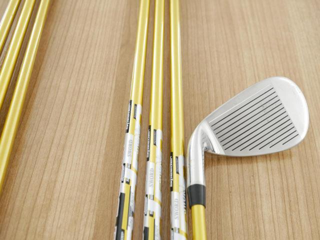 Iron set : Katana : ชุดเหล็ก Katana Sword ATC-589a (หน้าเด้ง) มีเหล็ก 6-Pw,Aw,Sw (7 ชิ้น) ก้านกราไฟต์ Fujikura Speeder 589 Flex SR