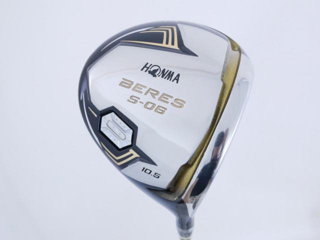 Driver : Honma : ไดรเวอร์ Honma Beres S-06 (รุ่นปี 2019) Loft 10.5 ก้าน ARMRQ X (47) Flex R (2 ดาว)