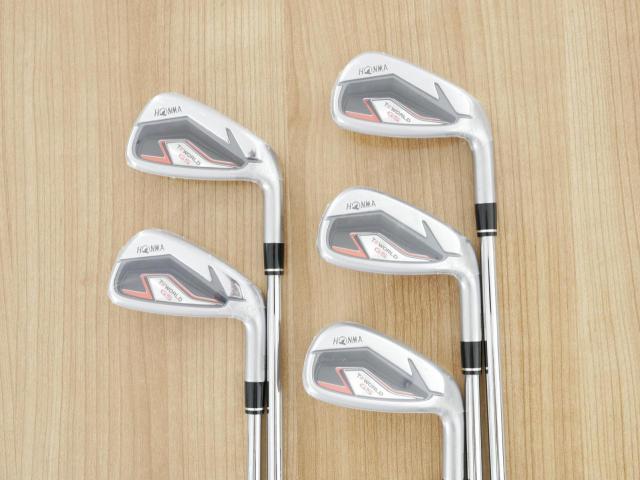 Iron set : Honma : **ของใหม่ ยังไม่แกะพลาสติก** ชุดเหล็ก Honma Tour World GS (ออกปี 2021 ใบใหญ่ ตีง่าย ไกล) มีเหล็ก 6-10 (5 ชิ้น) ก้านเหล็ก NS Pro 950 NEO Flex R