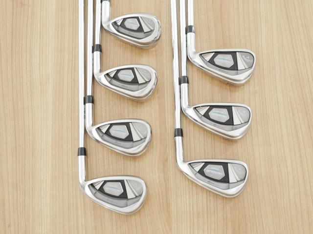 Iron set : Callaway : ชุดเหล็ก Callaway Rogue Star CF18 (ออกปี 2018 ตีง่าย ไกลมากๆ) มีเหล็ก 5-Pw,Sw (7 ชิ้น) ก้านเหล็ก NS Pro ZELOS 7 Flex S