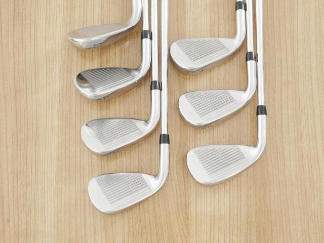 Iron set : Callaway : ชุดเหล็ก Callaway Rogue Star CF18 (ออกปี 2018 ตีง่าย ไกลมากๆ) มีเหล็ก 5-Pw,Sw (7 ชิ้น) ก้านเหล็ก NS Pro ZELOS 7 Flex S