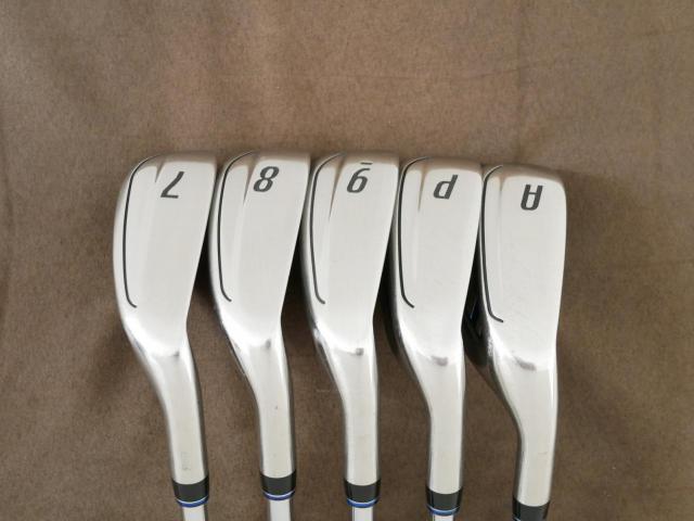 Iron set : XXIO : ชุดเหล็ก XXIO Cross 2 (ออกปี 2021 ตีไกลที่สุดของที่สุดจาก XXIO หน้าเด้งสุดๆ) มีเหล็ก 7-Pw,Aw (5 ชิ้น ตีไกลกว่าปกติ 2 เบอร์) ก้านเหล็ก NS Pro 860 DST Flex R